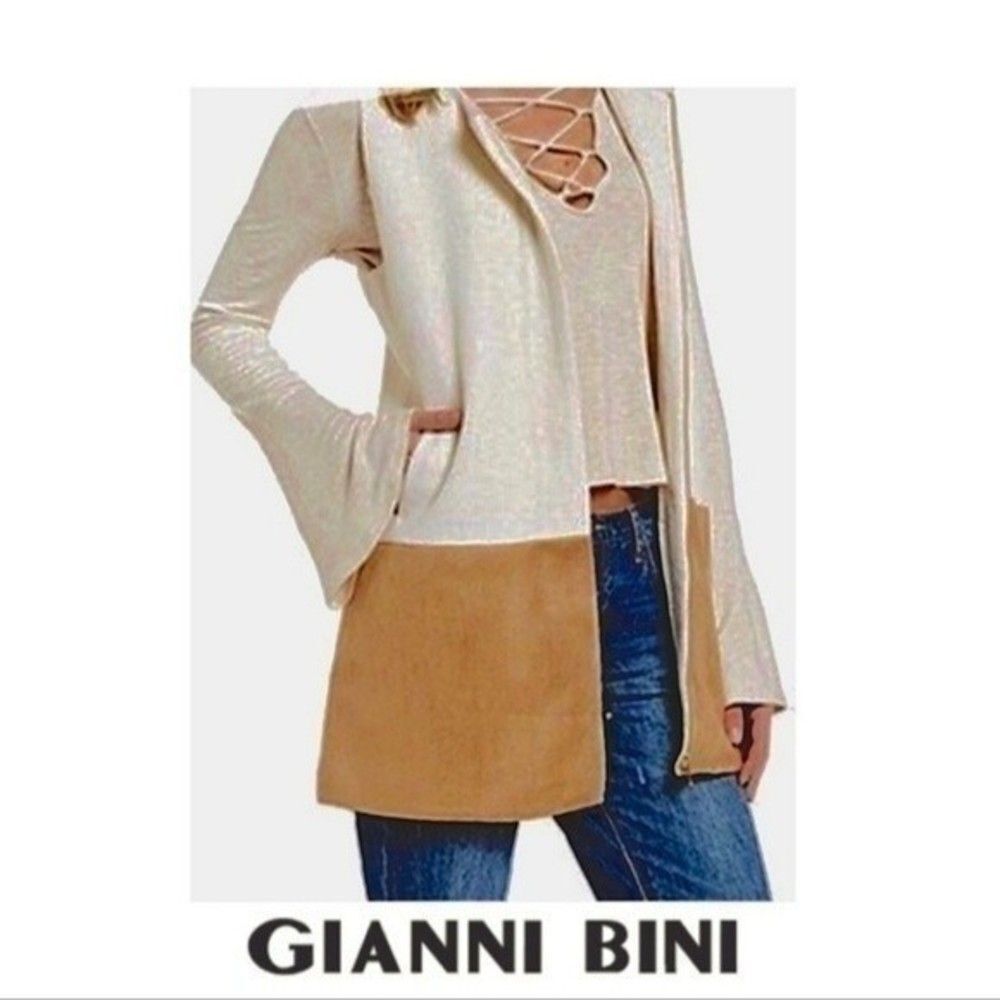 Gianni Bini Color Block Vest or Mini Dress Size Small  8 0081